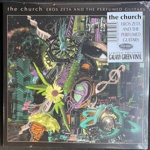 The Church, Eros Zeta and The Perfumed Guitars, Galaxy Green Vinyl Record NEW